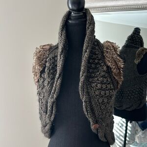 Gorgeous crochet sweater vest